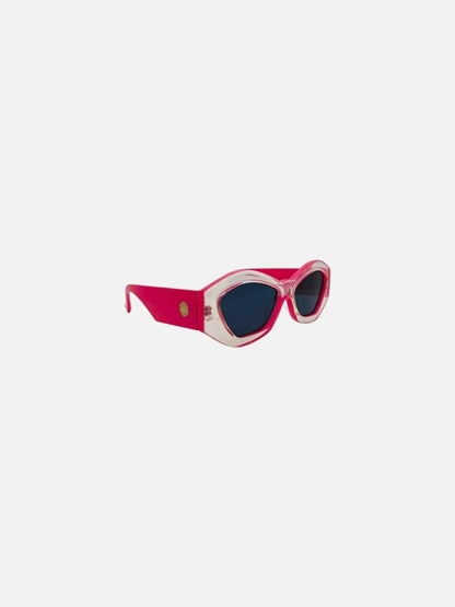 Pre - loved LE SPECS Pink Sunglasses at Reems Closet