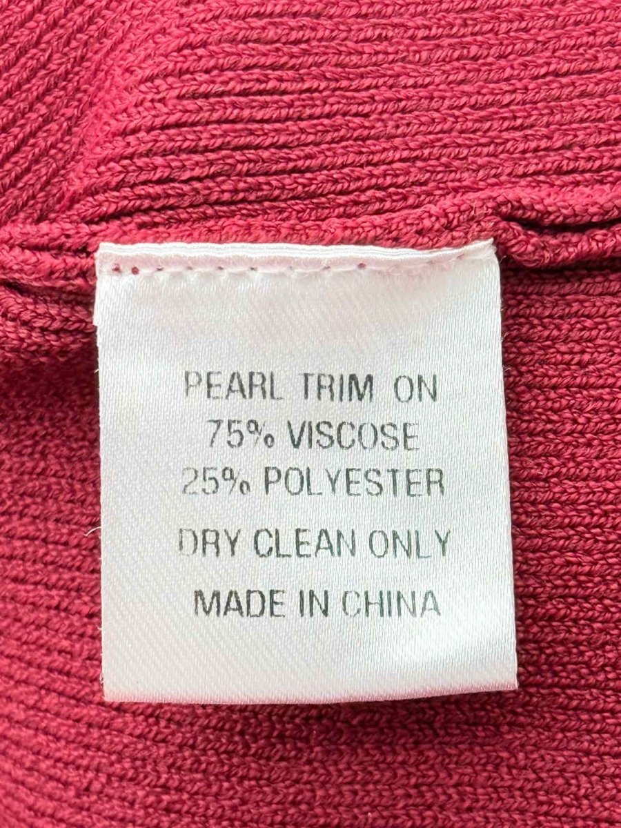 Pre - loved LELA ROSE Burgundy Size XSmall Short Dress at Reems Closet