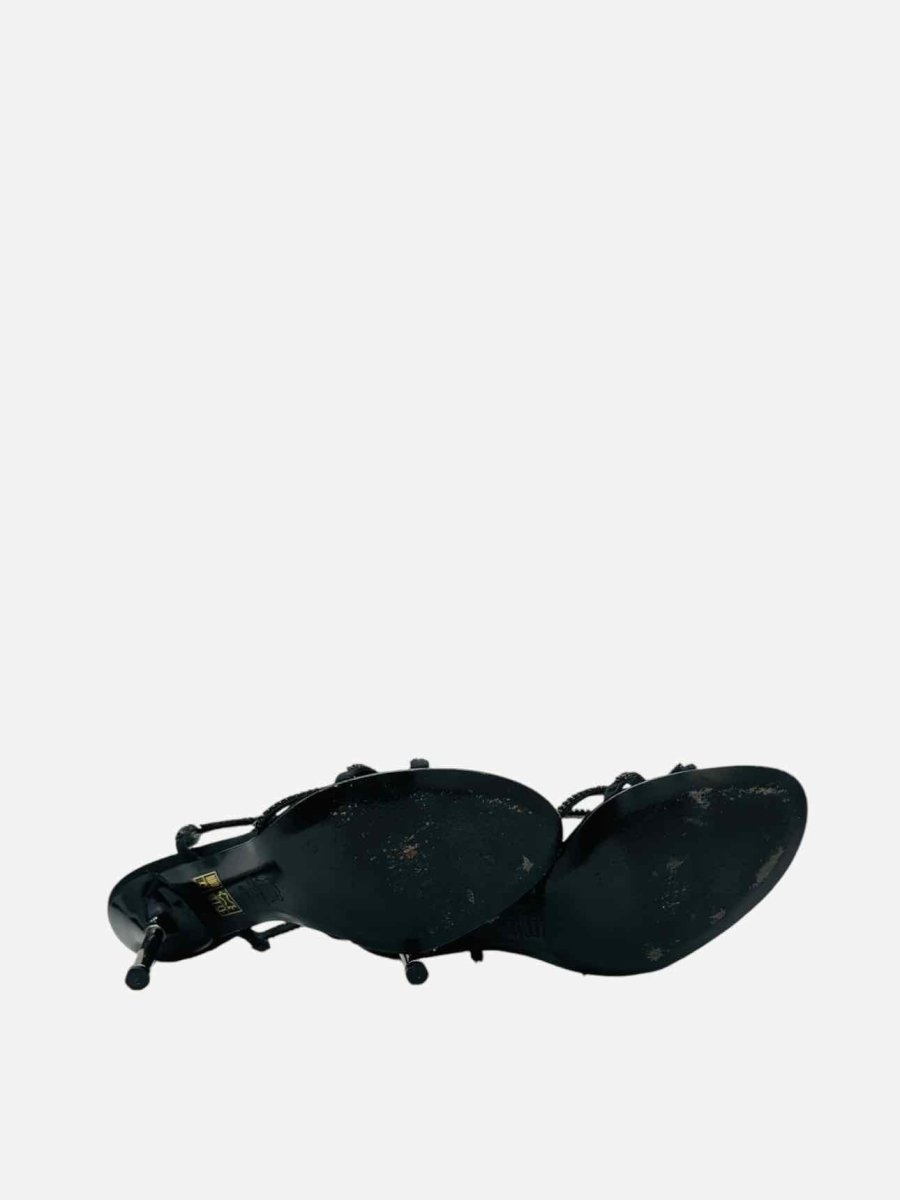 Pre - loved LERRE Black Size EU 38 Heeled Sandals at Reems Closet