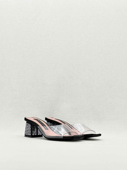 Pre - loved LES PETITS JOUEURS Black Size EU 36 Mules at Reems Closet