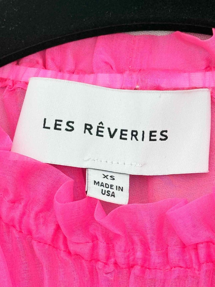 Pre-loved LES REVERIES Pink Size XSmall Top at Reems Closet