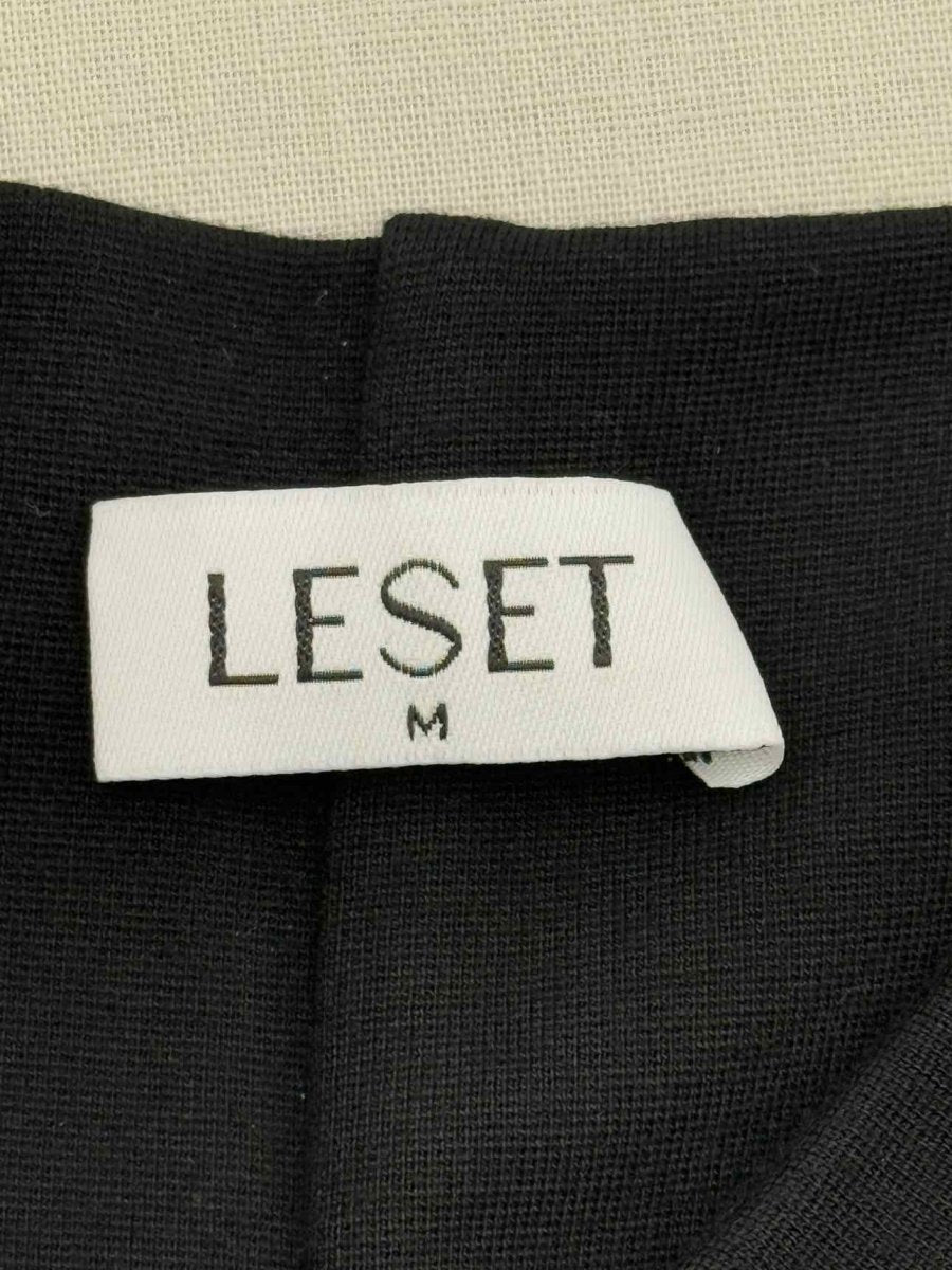Pre - loved LESET Black Size Medium Pants at Reems Closet