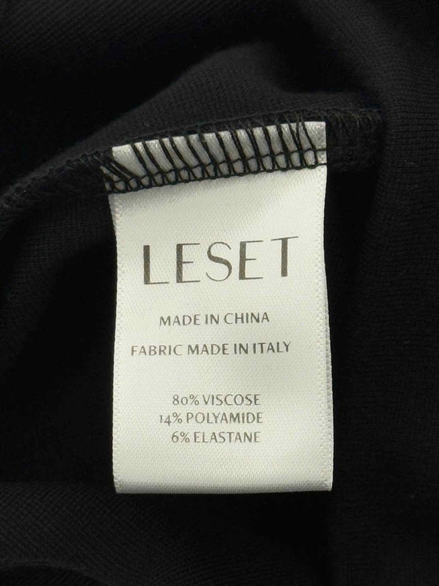 Pre - loved LESET Black Size Medium Pants at Reems Closet