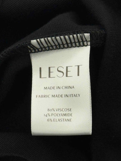 Pre - loved LESET Black Size Medium Pants at Reems Closet