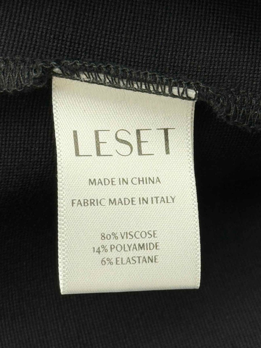 Pre - loved LESET Black Size Medium Top at Reems Closet