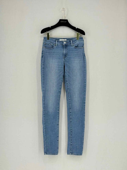 Pre - loved LEVI STRAUSS & CO. 711 Skinny Blue Size 28 Jeans at Reems Closet