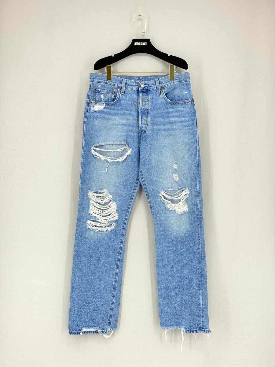Pre - loved LEVIS Blue Patch Size 30 Jeans at Reems Closet