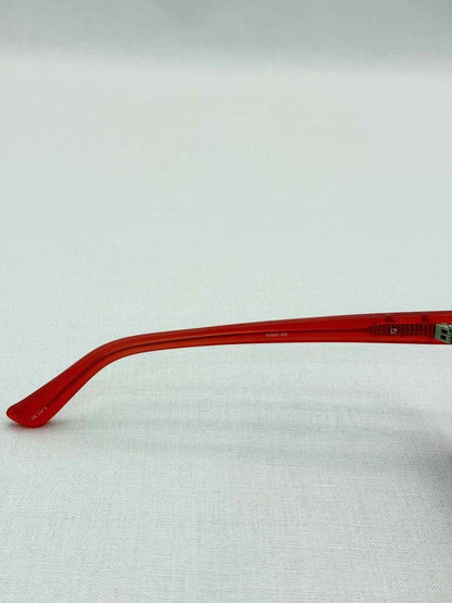 Pre-loved LINDA FARROW Red Sunglasses at Reems Closet