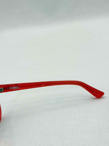 Pre-loved LINDA FARROW Red Sunglasses at Reems Closet