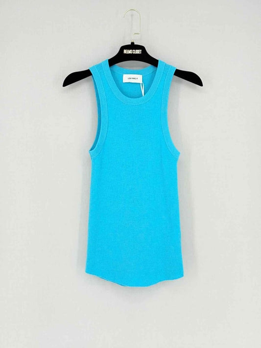 Pre - loved LISA YANG Blue Size US 2 Tank Top at Reems Closet