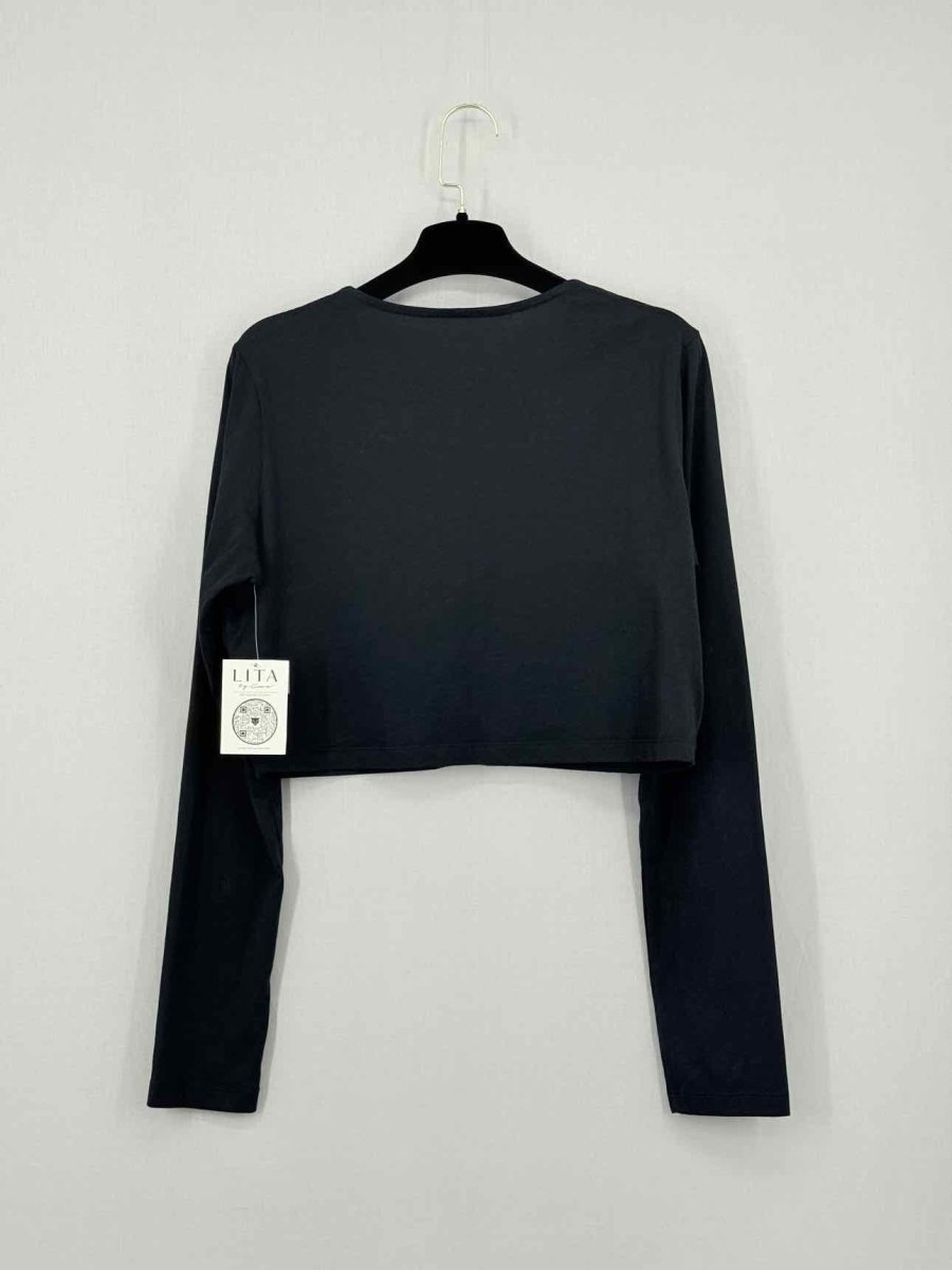 Pre - loved LITA BY CIARA Black Size Large Top at Reems Closet
