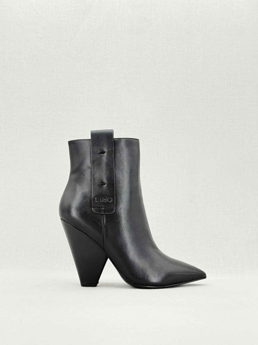 Pre - loved LIU.JO Black Size EU 39 Ankle Boots at Reems Closet