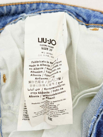 Pre - loved LIU.JO Blue Washed Size 27 Jeans at Reems Closet