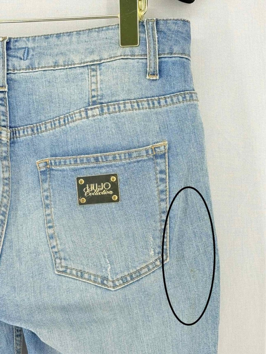 Pre - loved LIU.JO Blue Washed Size 27 Jeans at Reems Closet