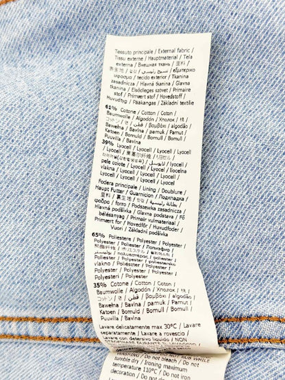 Pre - loved LIU.JO Denim Faded Black Size XLarge Jacket at Reems Closet