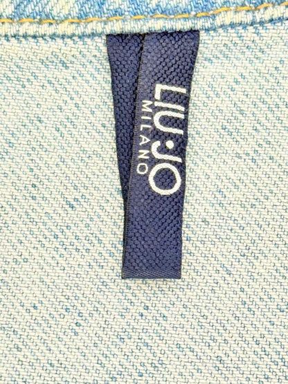 Pre - loved LIU.JO Denim Faded Black Size XLarge Jacket at Reems Closet