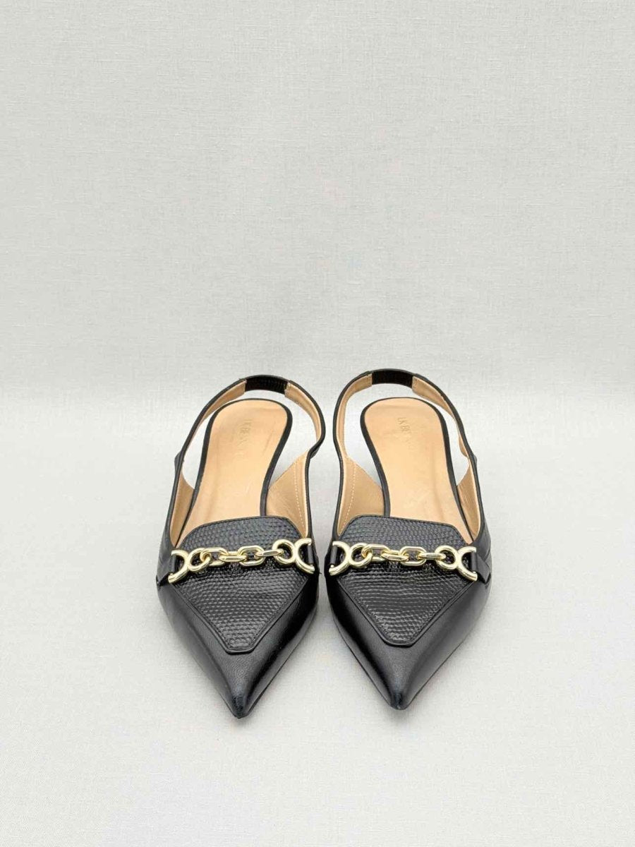 Pre-loved LK BENNETT Black Chain Link Size EU 38 Pumps at Reems Closet