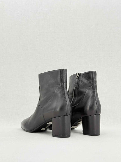Pre - loved LK BENNETT Black Size EU 40 Ankle Boots at Reems Closet