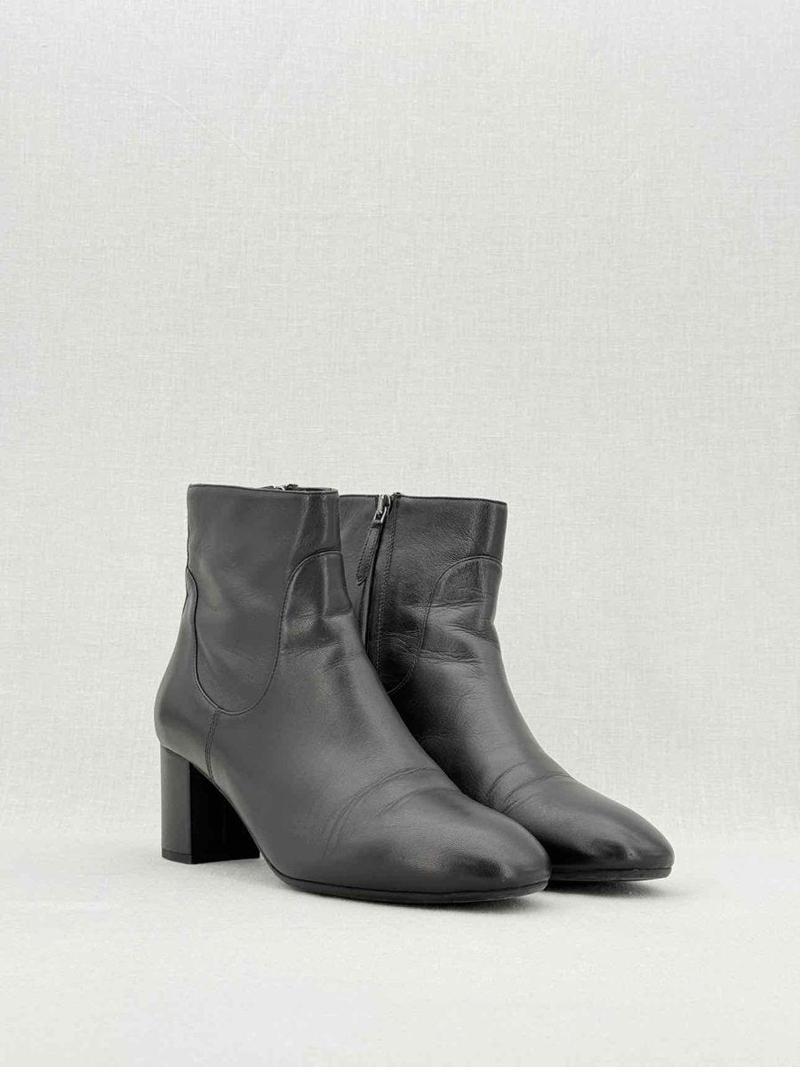 Pre - loved LK BENNETT Black Size EU 40 Ankle Boots at Reems Closet
