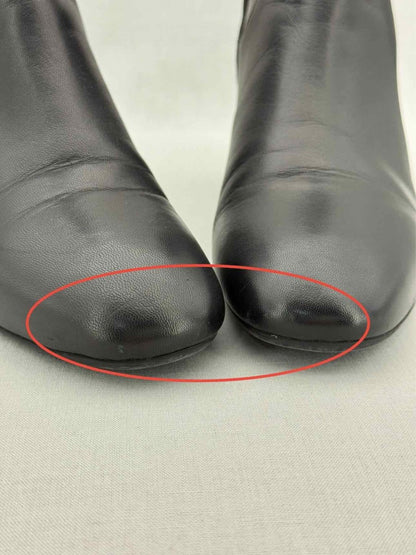 Pre - loved LK BENNETT Black Size EU 40 Ankle Boots at Reems Closet