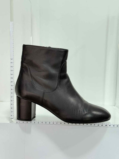 Pre - loved LK BENNETT Black Size EU 40 Ankle Boots at Reems Closet
