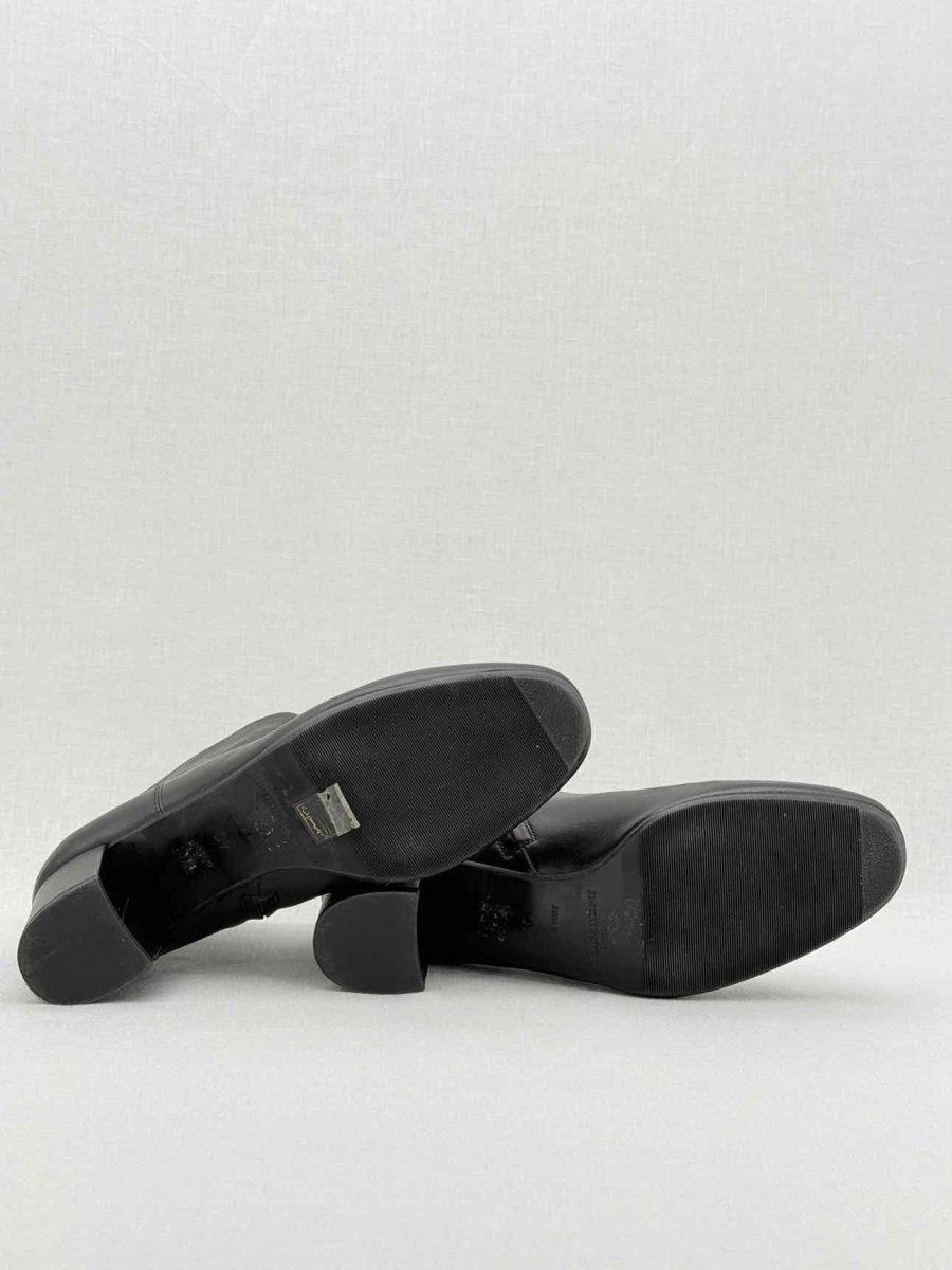 Pre - loved LK BENNETT Black Size EU 40 Ankle Boots at Reems Closet