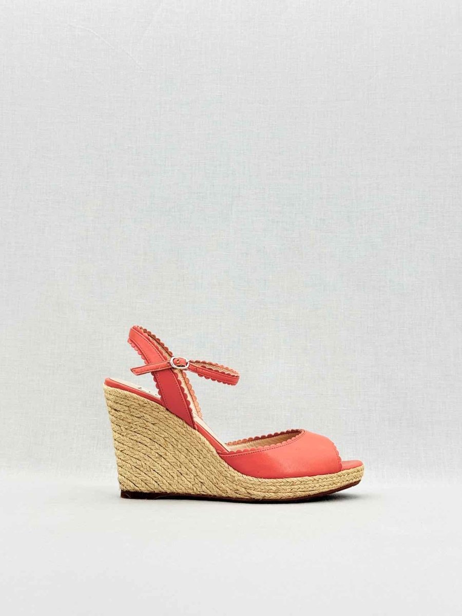 Pre - loved LK BENNETT Pink Size EU 37 Wedges at Reems Closet