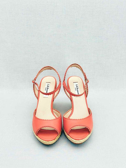 Pre - loved LK BENNETT Pink Size EU 37 Wedges at Reems Closet