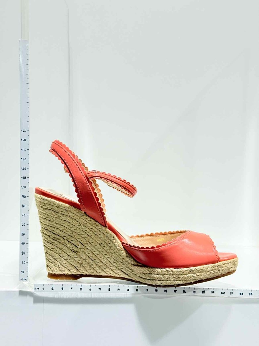 Pre - loved LK BENNETT Pink Size EU 37 Wedges at Reems Closet