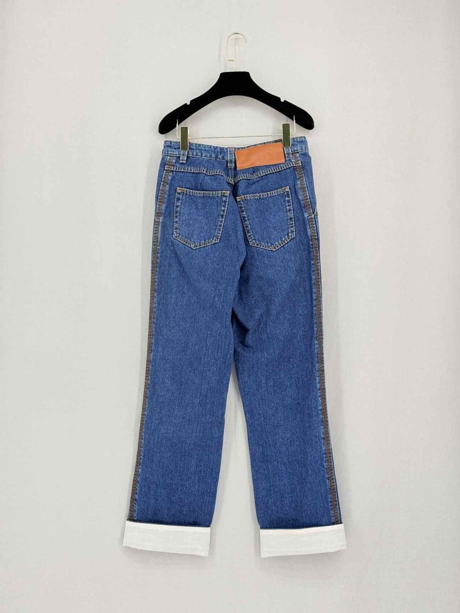 Pre-loved LOEWE Fisherman Blue Size US 4 Jeans at Reems Closet