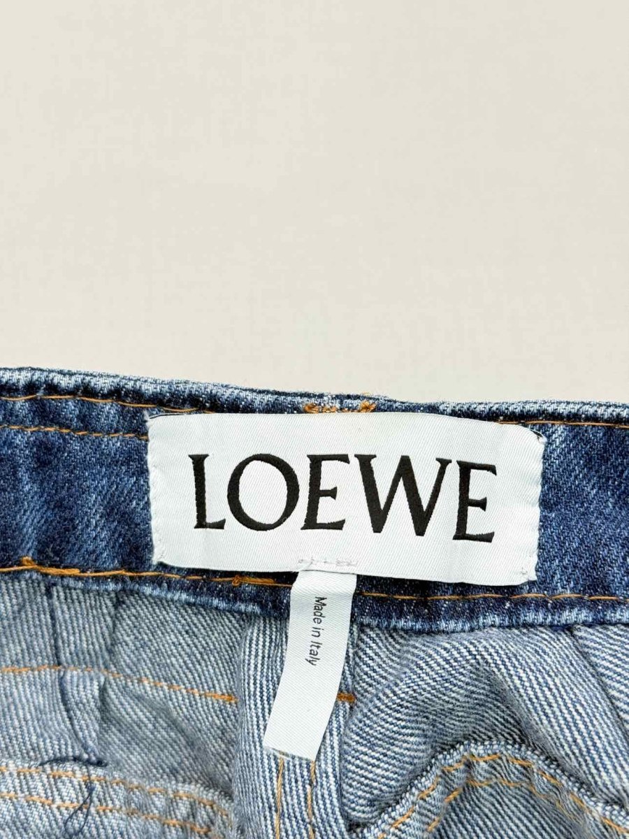 Pre-loved LOEWE Fisherman Blue Size US 4 Jeans at Reems Closet