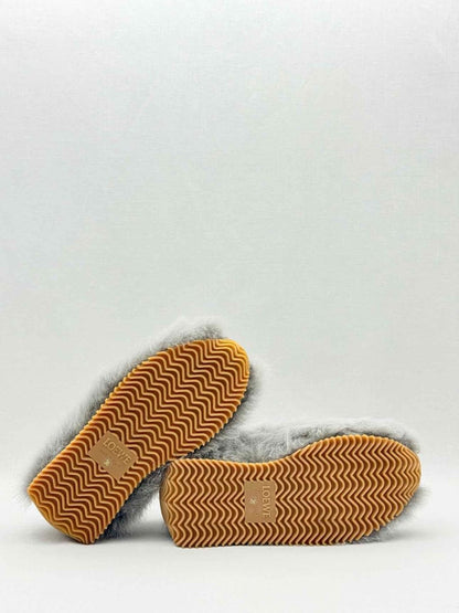 Pre - loved LOEWE Flow Runner Grey Size EU 36 Sneakers at Reems Closet