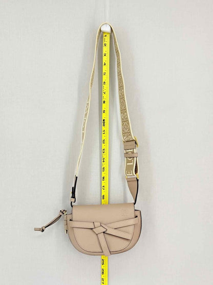 Pre-loved LOEWE Gate Beige Shoulder Bag at Reems Closet