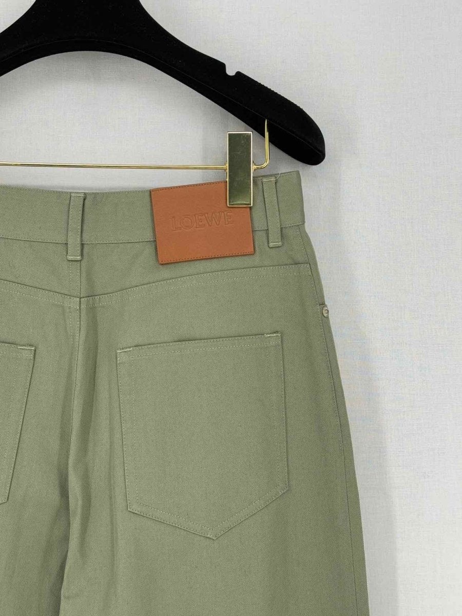 Pre - loved LOEWE Khaki Size US 2 Pants at Reems Closet