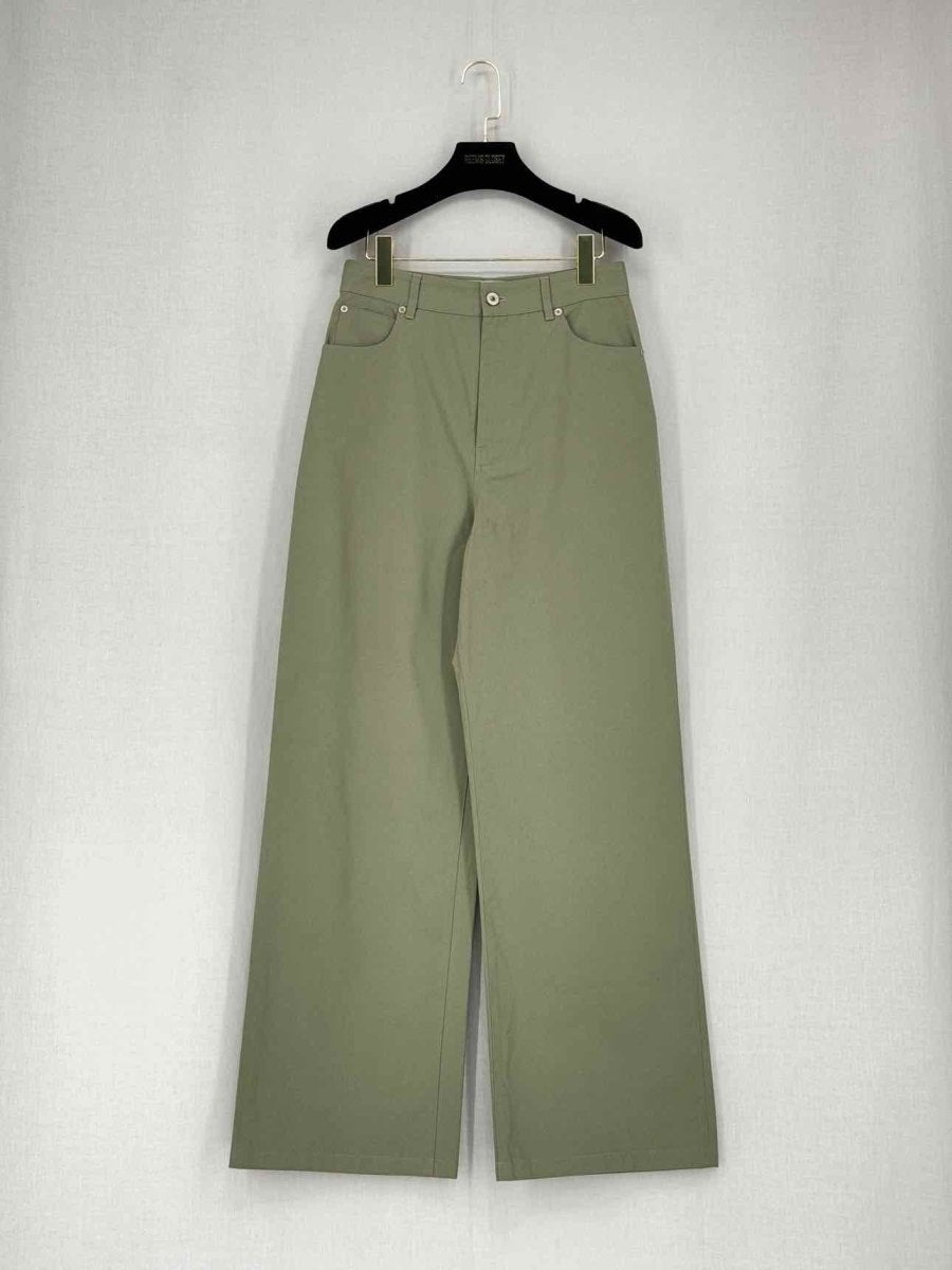 Pre - loved LOEWE Khaki Size US 2 Pants at Reems Closet