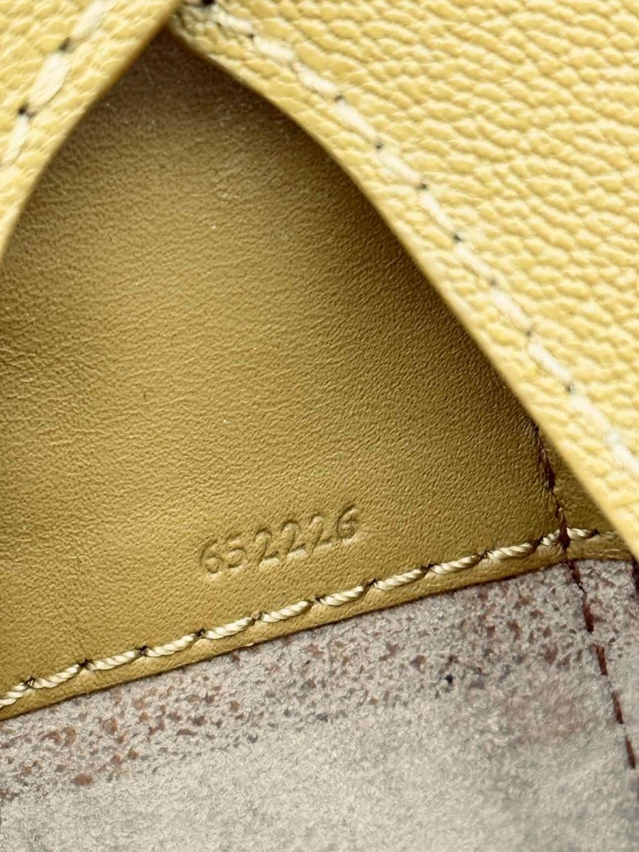 Pre - loved LOEWE Luna Olive Green Hobo bag at Reems Closet