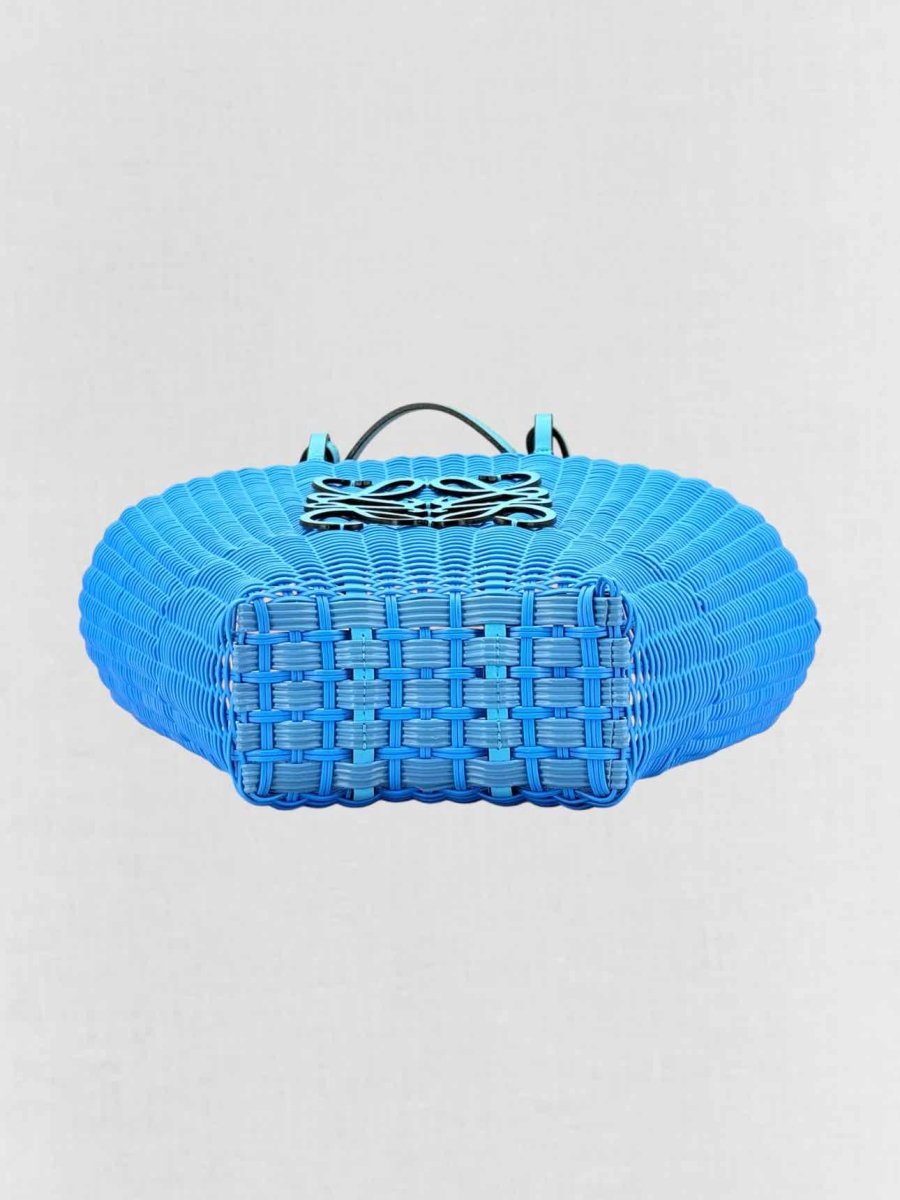 Pre - loved LOEWE Mermaid Blue Tote Bag at Reems Closet