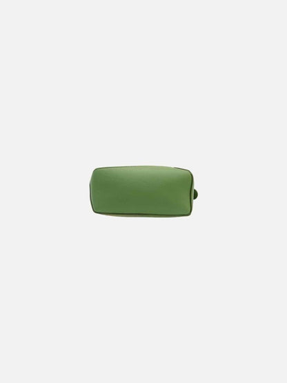 Pre - loved LOEWE Paula's Ibiza Green Crossbody at Reems Closet