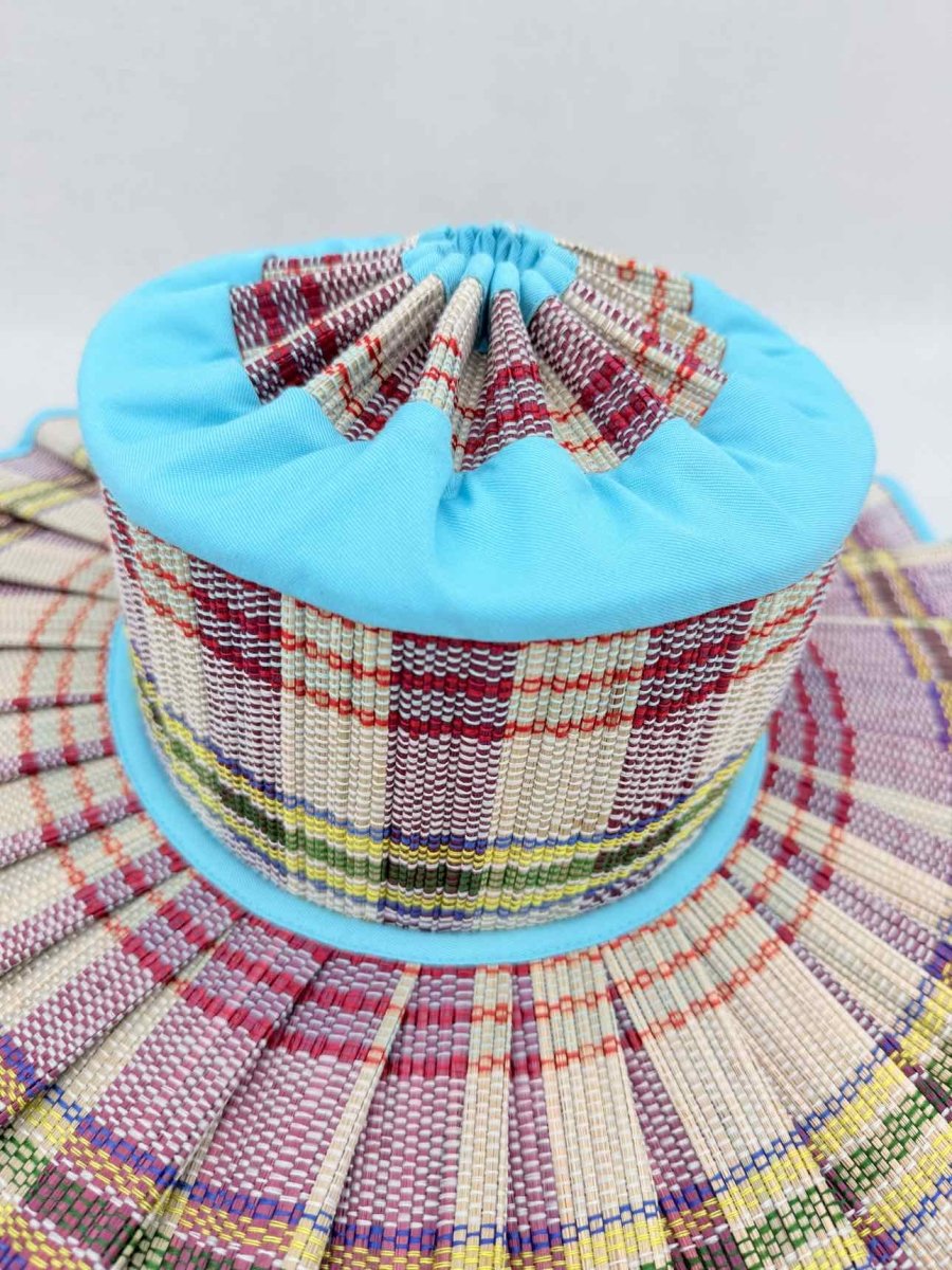 Pre - loved LORNA MURRAY Blue Multicolor Hat at Reems Closet