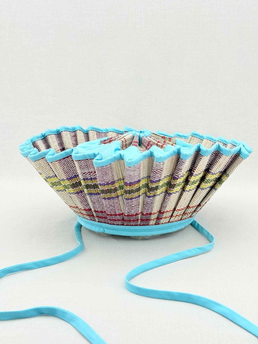 Pre - loved LORNA MURRAY Blue Multicolor Hat at Reems Closet