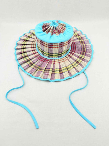 Pre - loved LORNA MURRAY Blue Multicolor Hat at Reems Closet