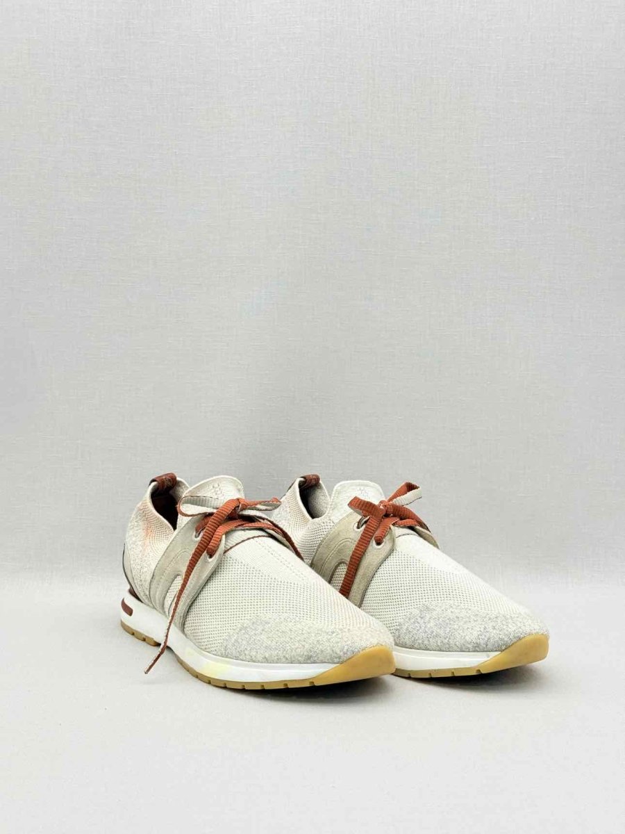 Pre-loved LORO PIANA 360 LP Lady Flexy Grey Size EU 38.5 Sneakers at Reems Closet