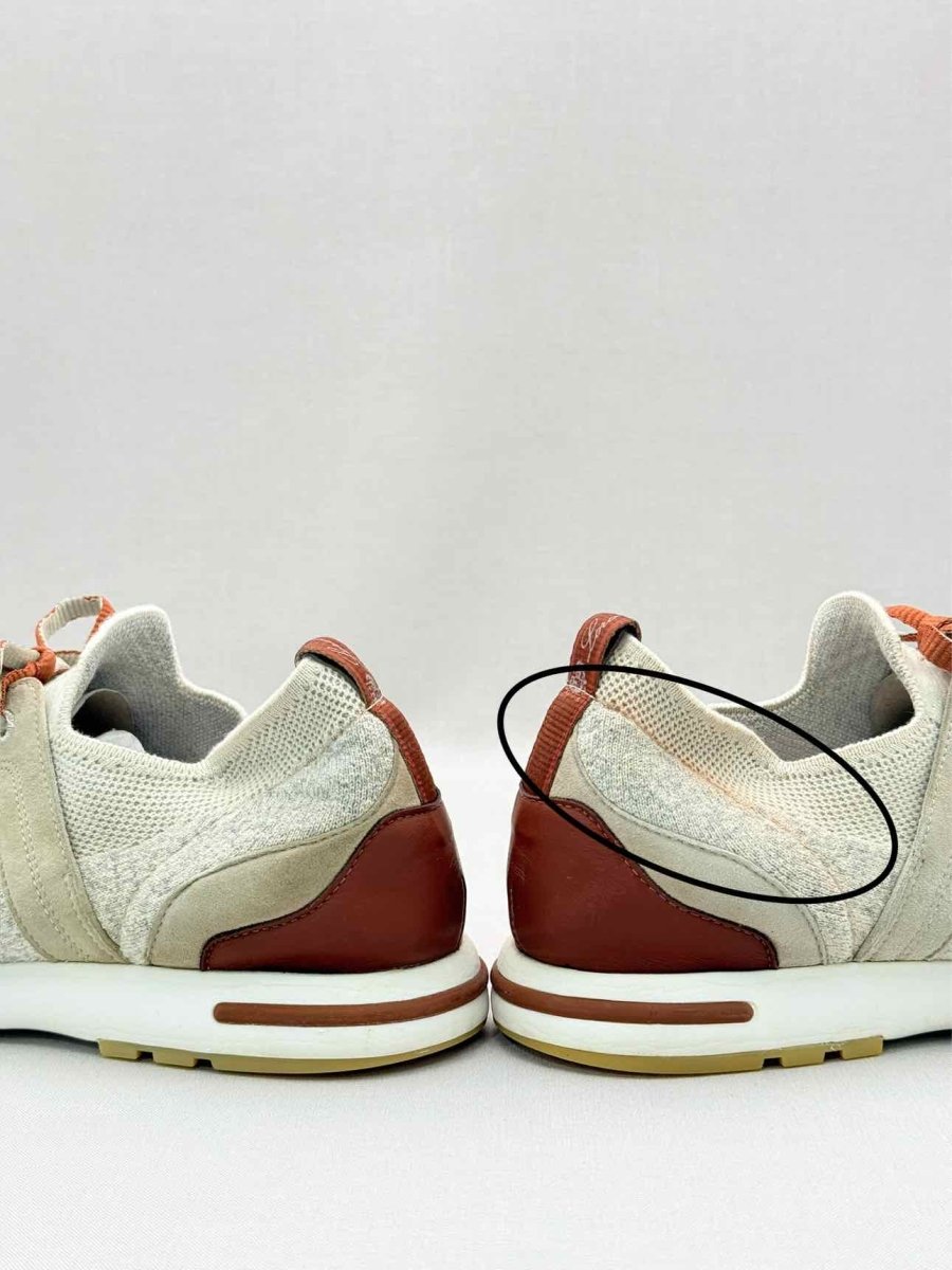 Pre-loved LORO PIANA 360 LP Lady Flexy Grey Size EU 38.5 Sneakers at Reems Closet
