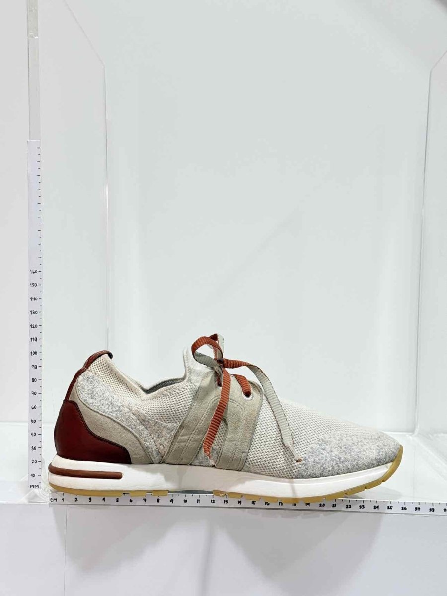 Pre-loved LORO PIANA 360 LP Lady Flexy Grey Size EU 38.5 Sneakers at Reems Closet