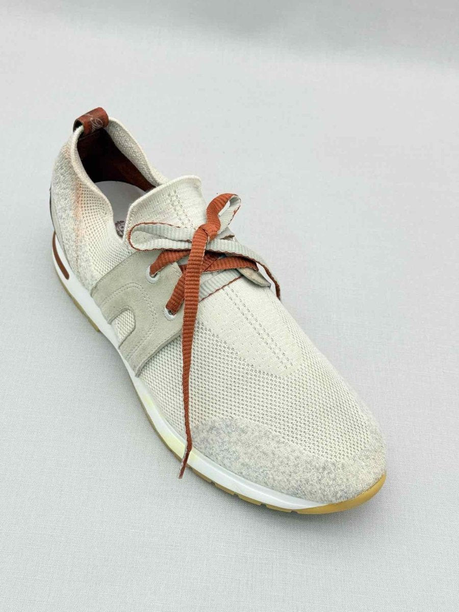 Pre-loved LORO PIANA 360 LP Lady Flexy Grey Size EU 38.5 Sneakers at Reems Closet