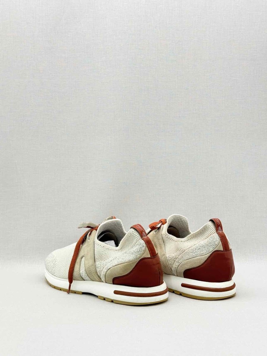 Pre-loved LORO PIANA 360 LP Lady Flexy Grey Size EU 38.5 Sneakers at Reems Closet