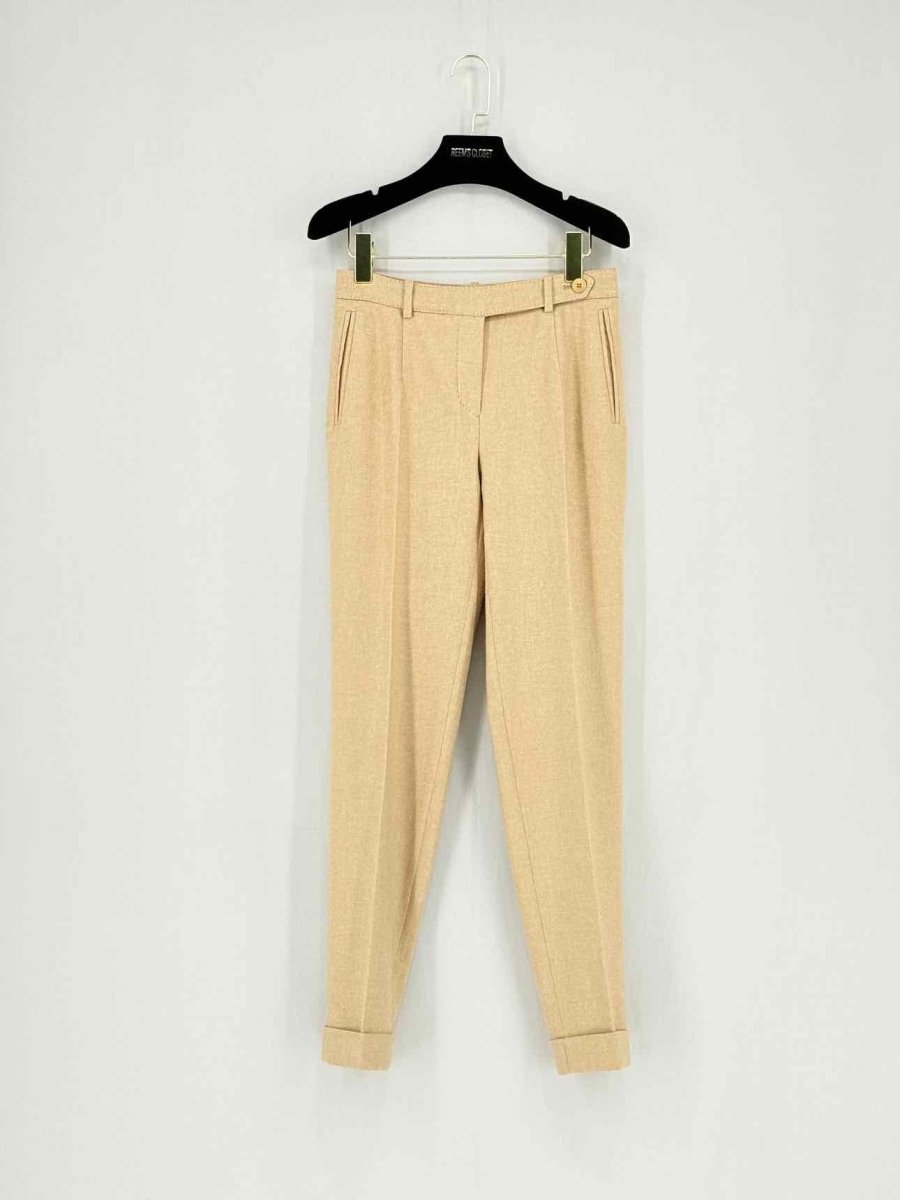 Pre - loved LORO PIANA Beige Size US 2 Pants at Reems Closet