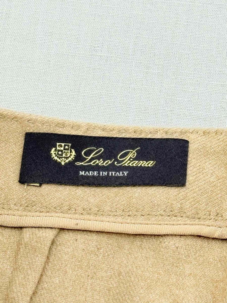 Pre - loved LORO PIANA Beige Size US 2 Pants at Reems Closet