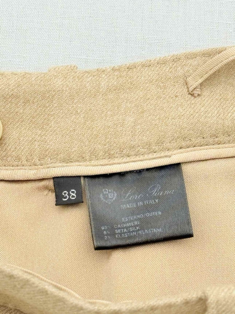 Pre - loved LORO PIANA Beige Size US 2 Pants at Reems Closet