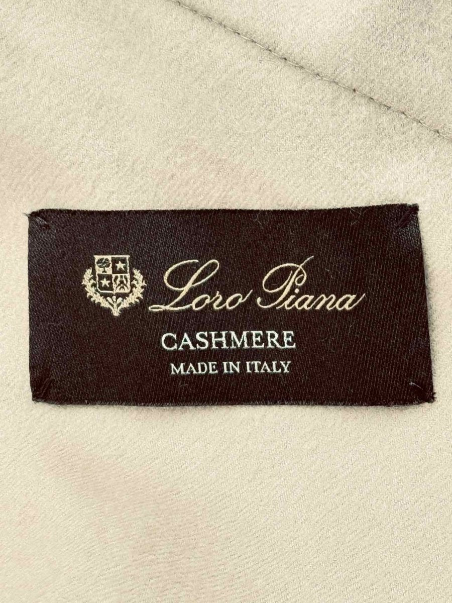 Pre - loved LORO PIANA Beige Size US 6 Trench Coat at Reems Closet